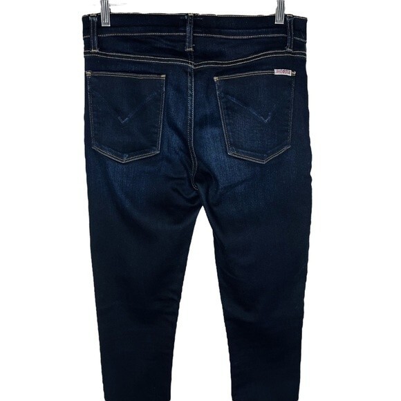 Hudson Krista Super Skinny Jeans sz 29 * Dark Blue Wash Stretch Denim * W407DED - Picture 5 of 9